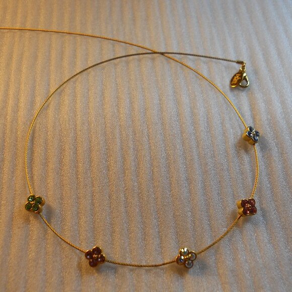 Joan Rivers - Multi Colored Charm Necklace 228 - Picture 2 of 4